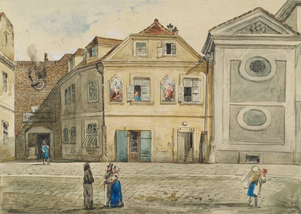 La casa del boia a Vienna da Emil Hütter