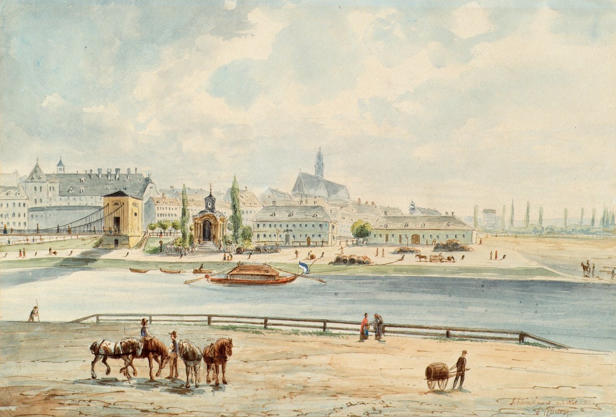 La Schanzelmaut a Vienna da Emil Hütter