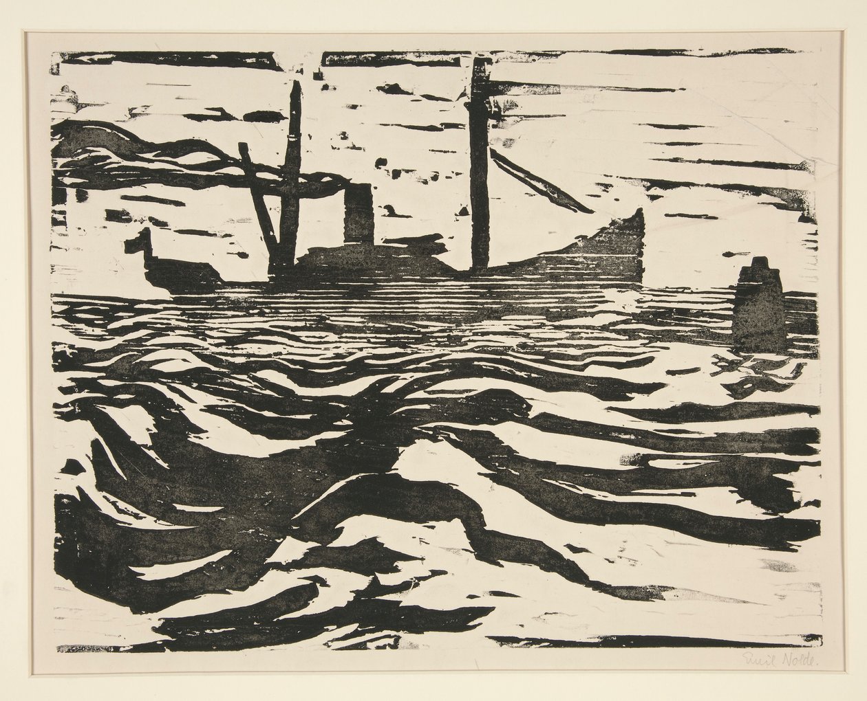 Peschereccio a vapore da Emil Nolde
