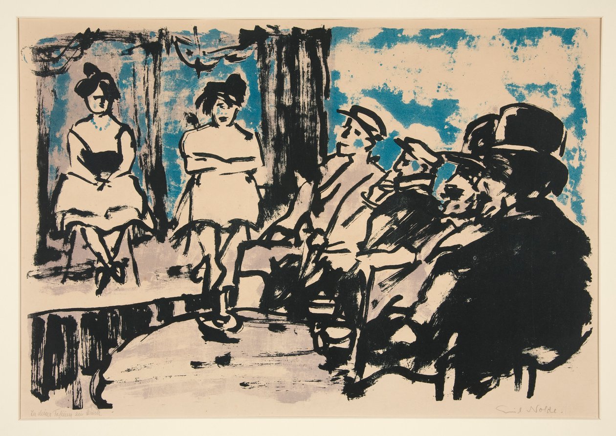 Tingel-Tangel III da Emil Nolde