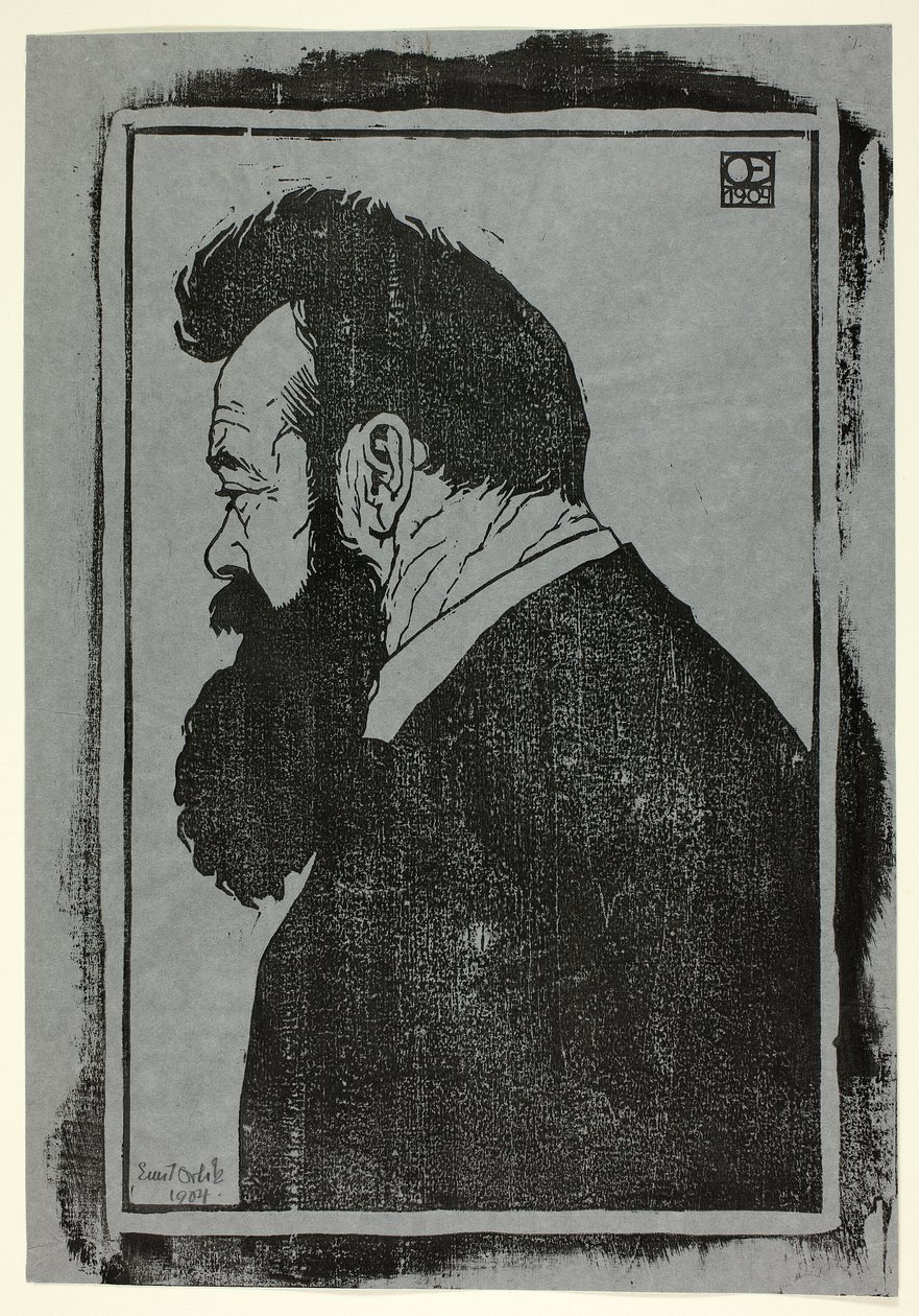 F. Hodler da Emil Orlik