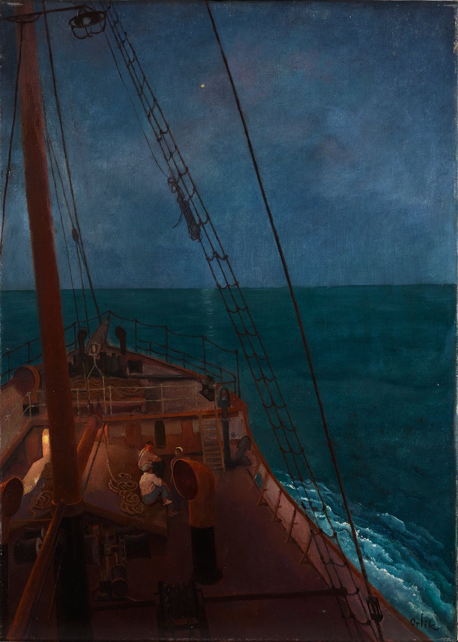 Viaggio notturno nel Mediterraneo da Emil Orlik