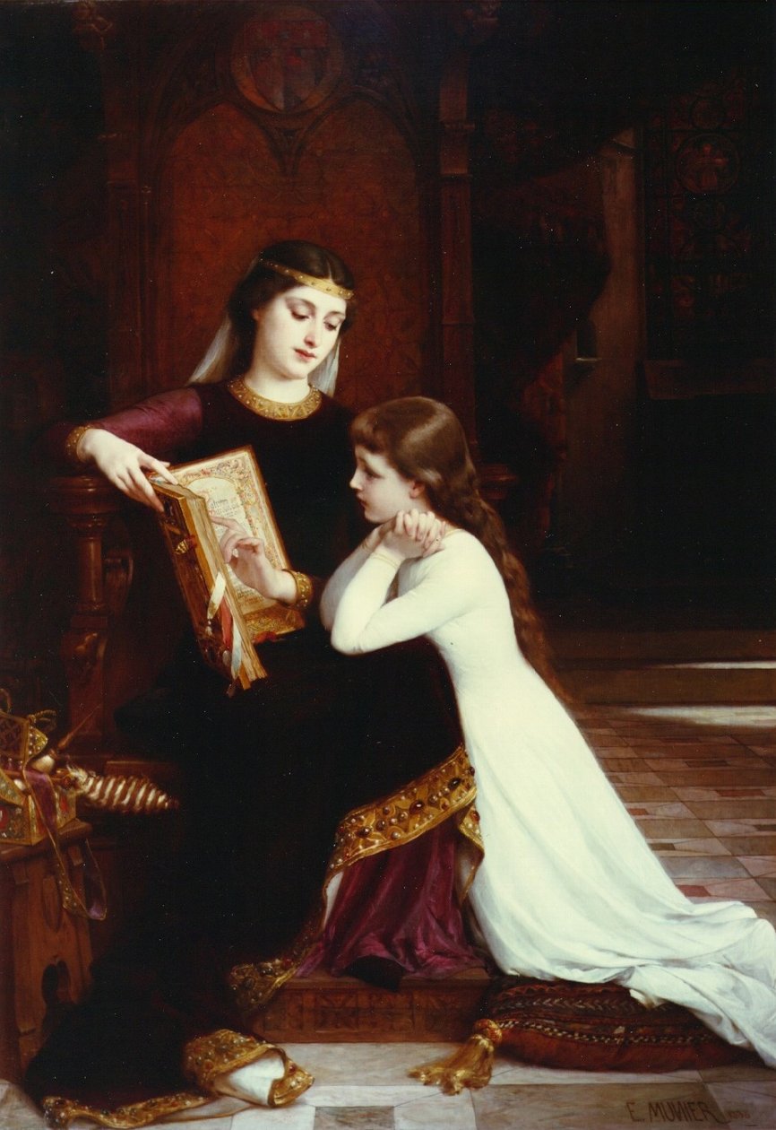 La lezione di lettura da Emile Munier