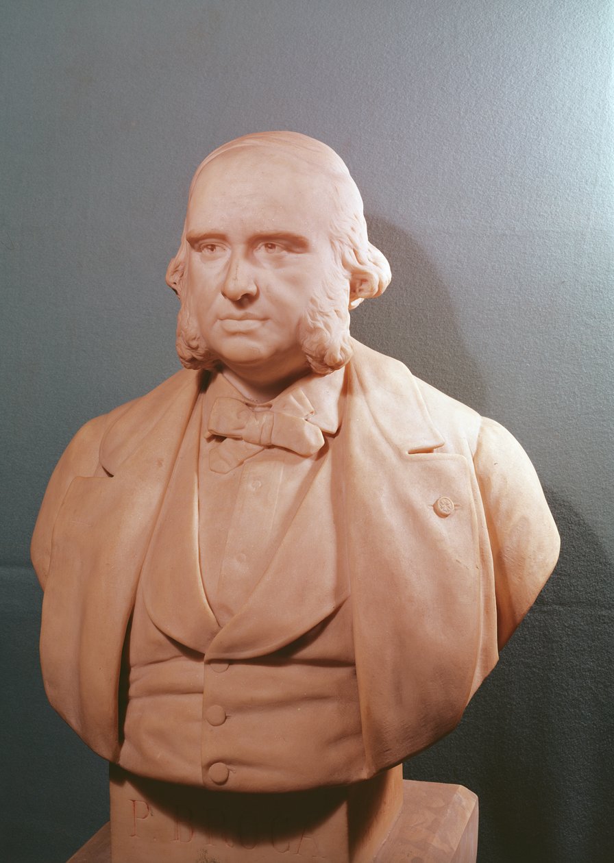 Busto di Paul Broca (1824-80) 1881 da Emile Arthur Soldi or Soldi Colbert