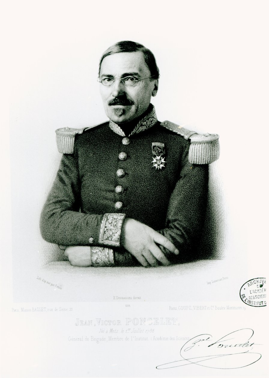 Jean-Victor Poncelet (1788-1867) da Emile Desmaisons