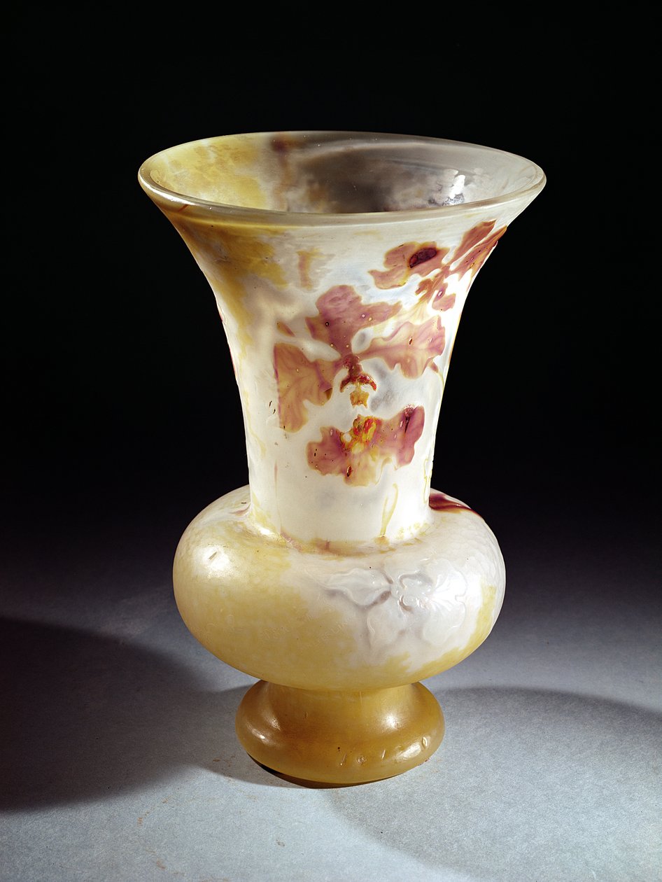Vaso (vetro) da Emile Galle