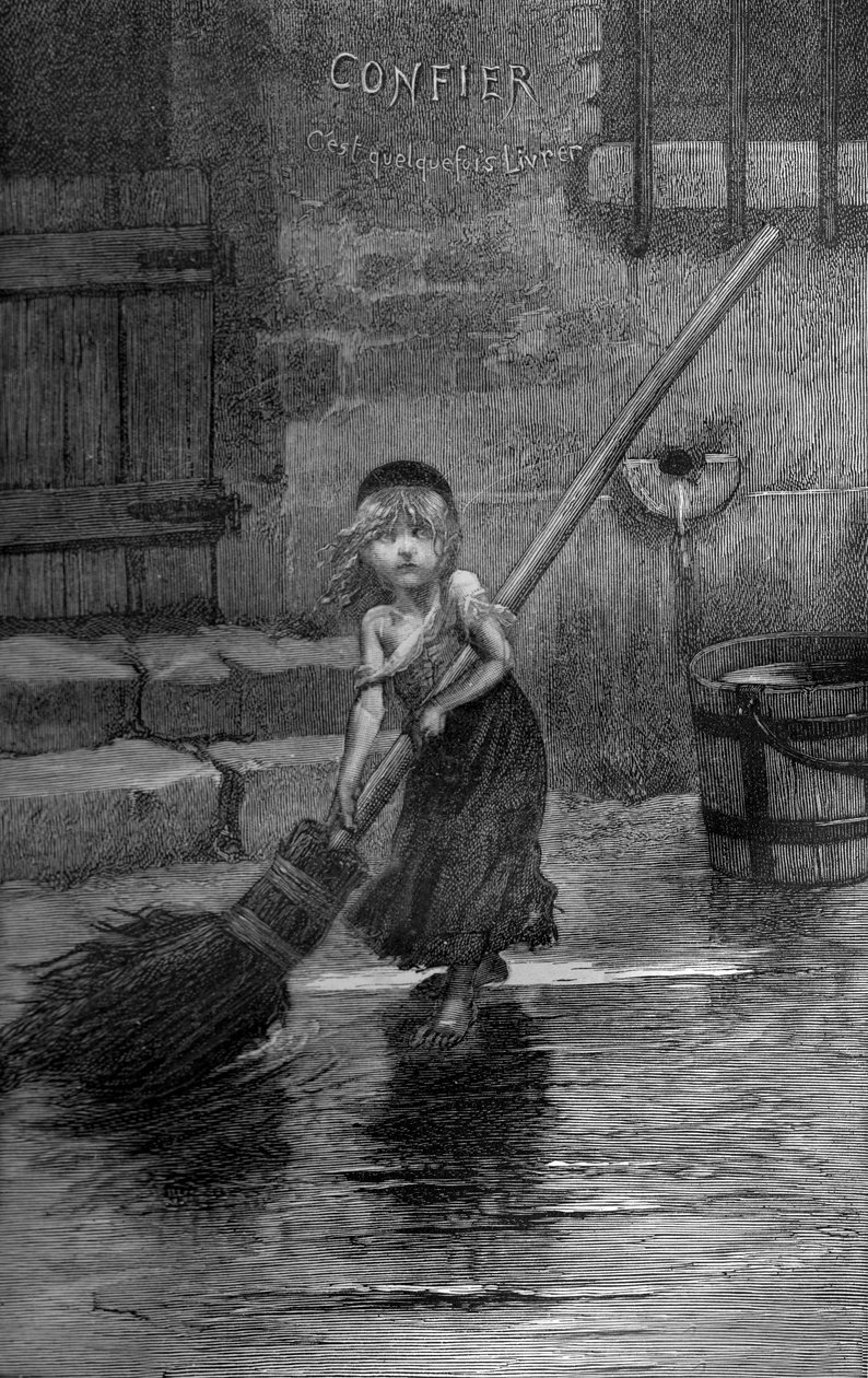 Cosette, illustrazione da 