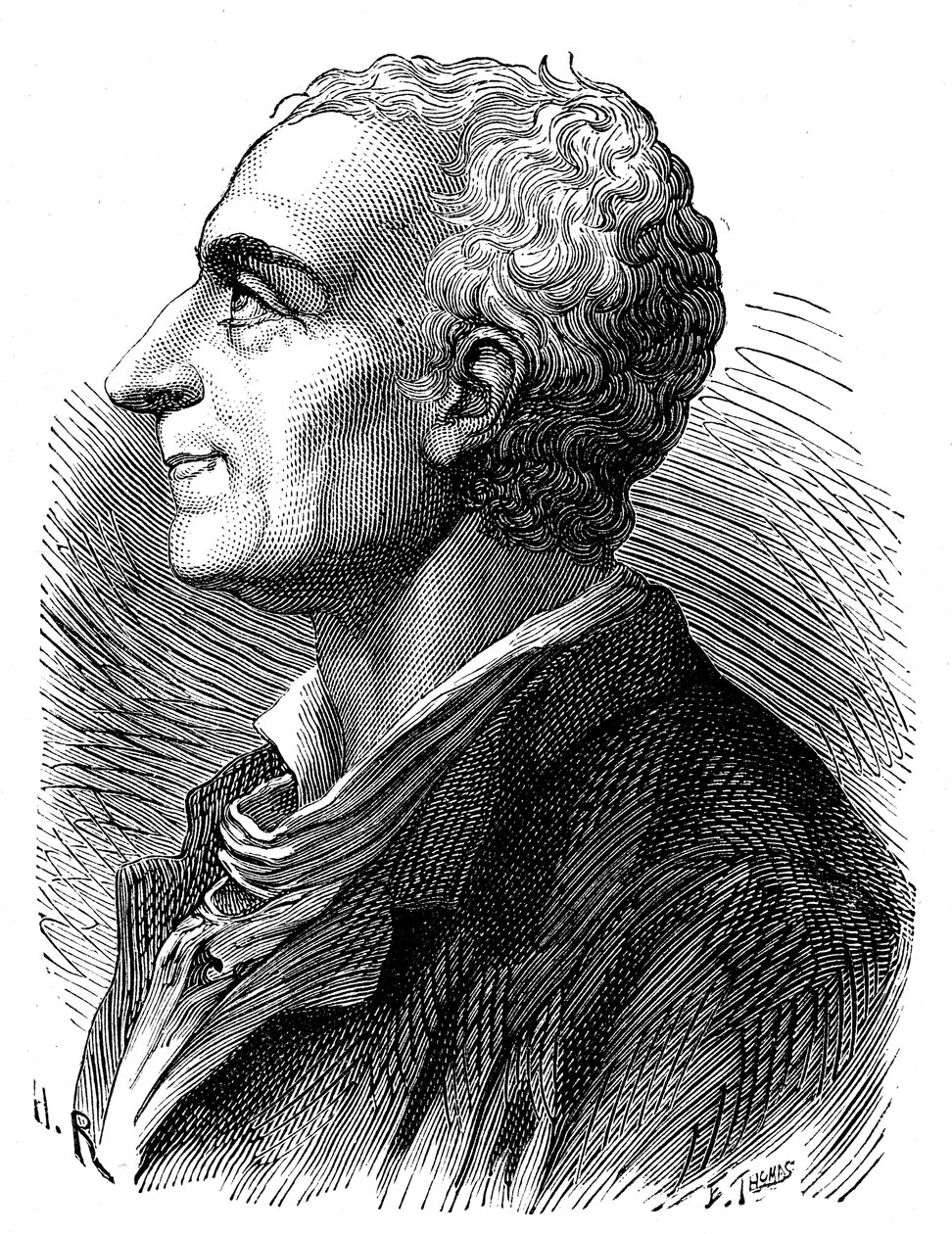 Ritratto di Montesquieu da Émile Bayard