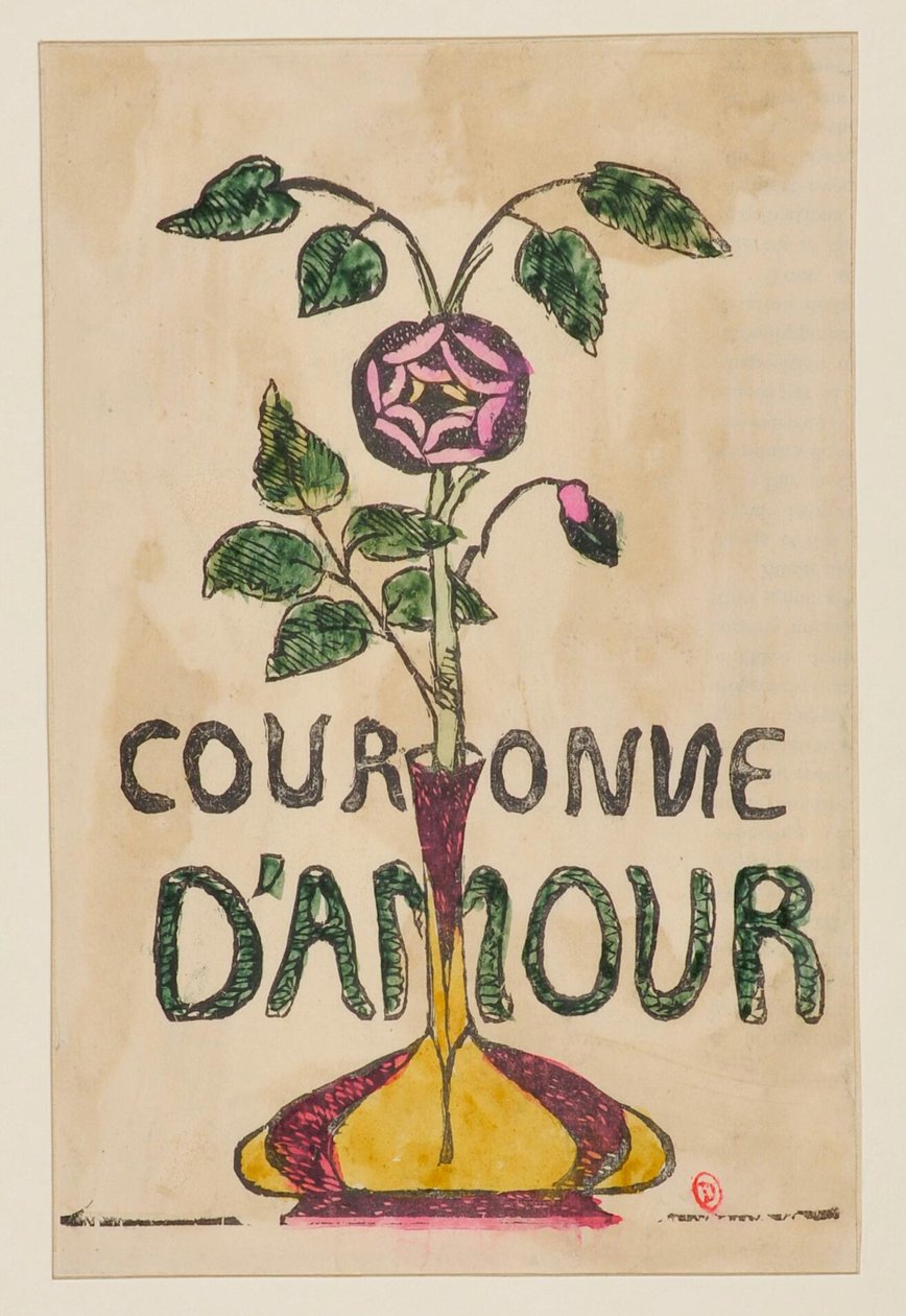 Krone der Liebe [Probe b] da Emile Bernard