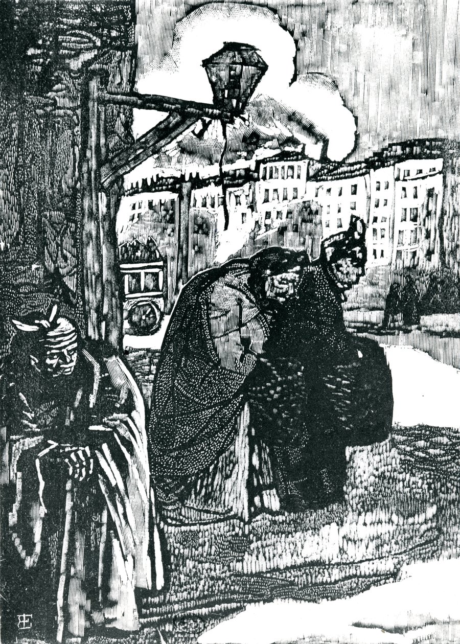 Illustrazione per Poesie di Charles Baudelaire (1821-67) da Emile Bernard