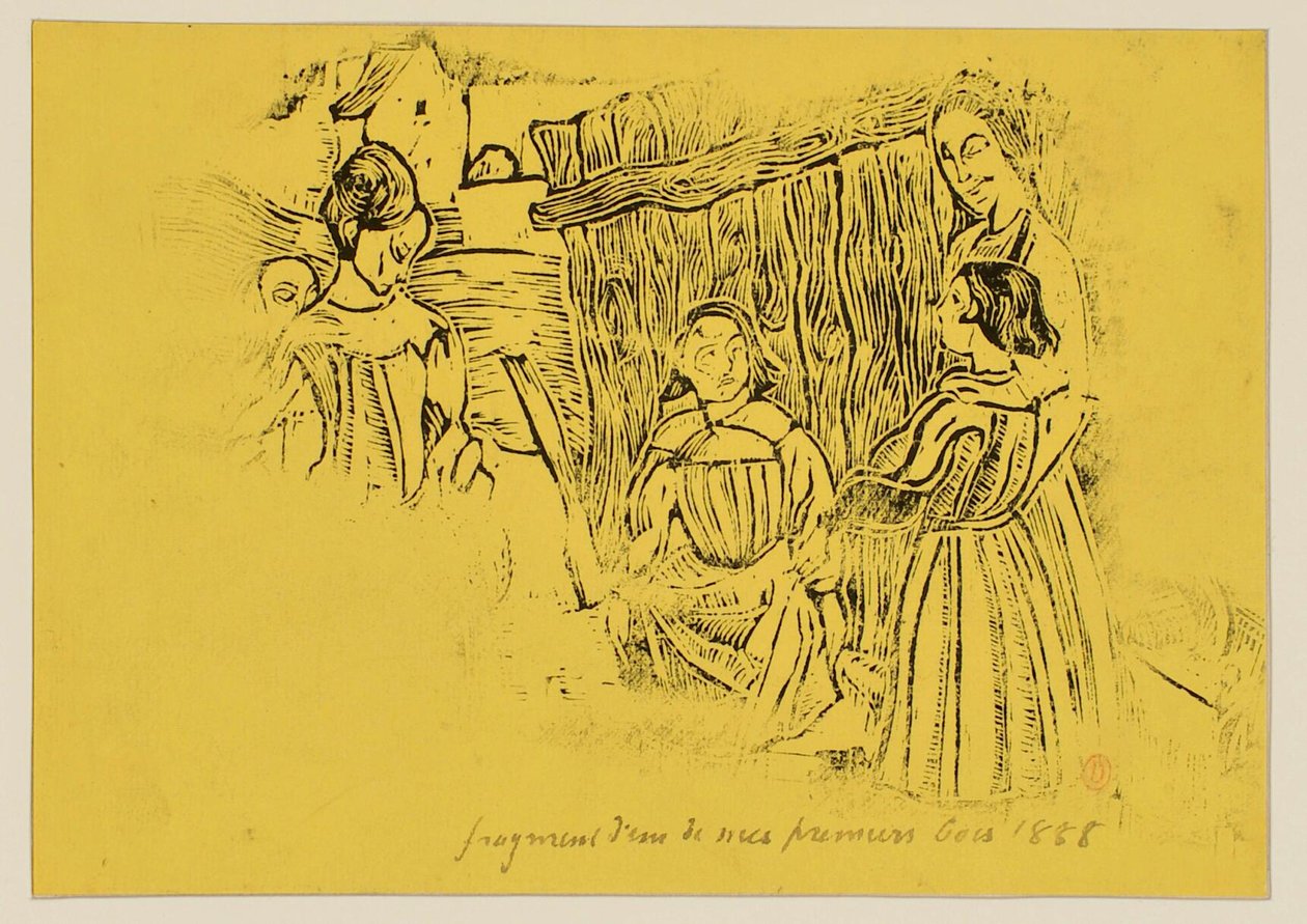 Kinderspiele [Probe b] da Emile Bernard