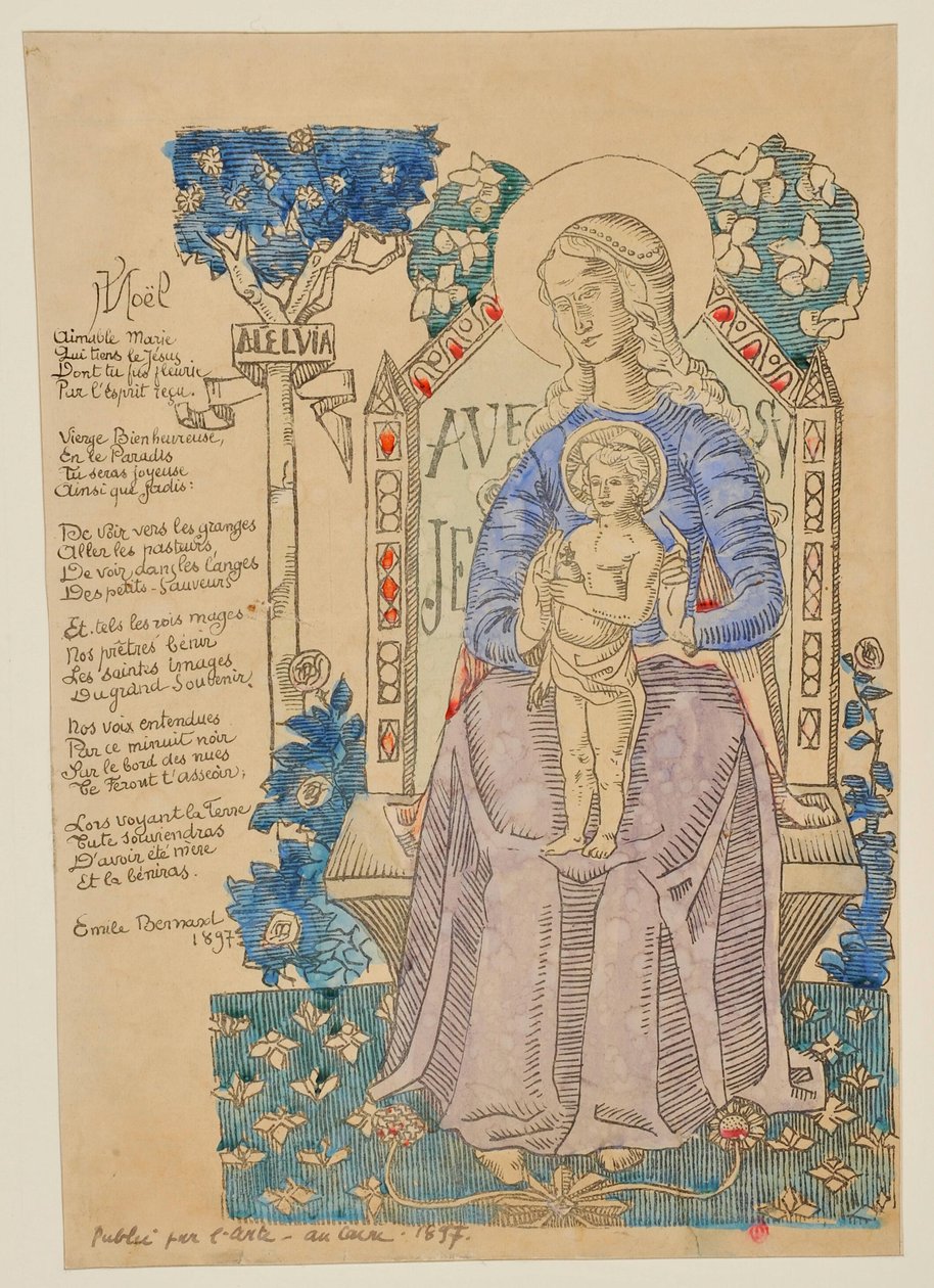Weihnachten da Emile Bernard