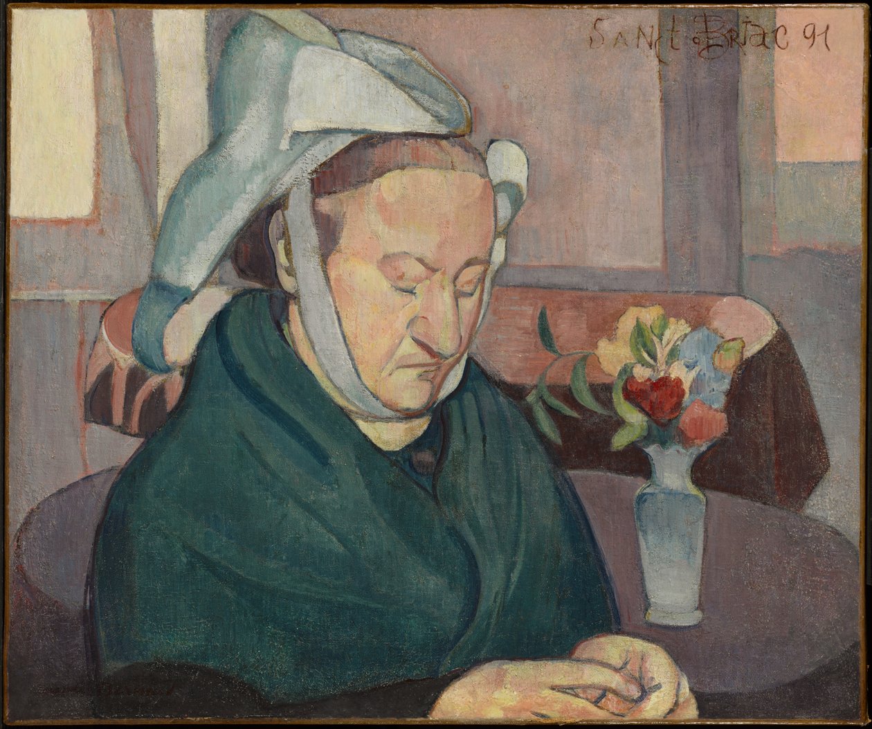 Ritratto di Madame Lemasson da Emile Bernard