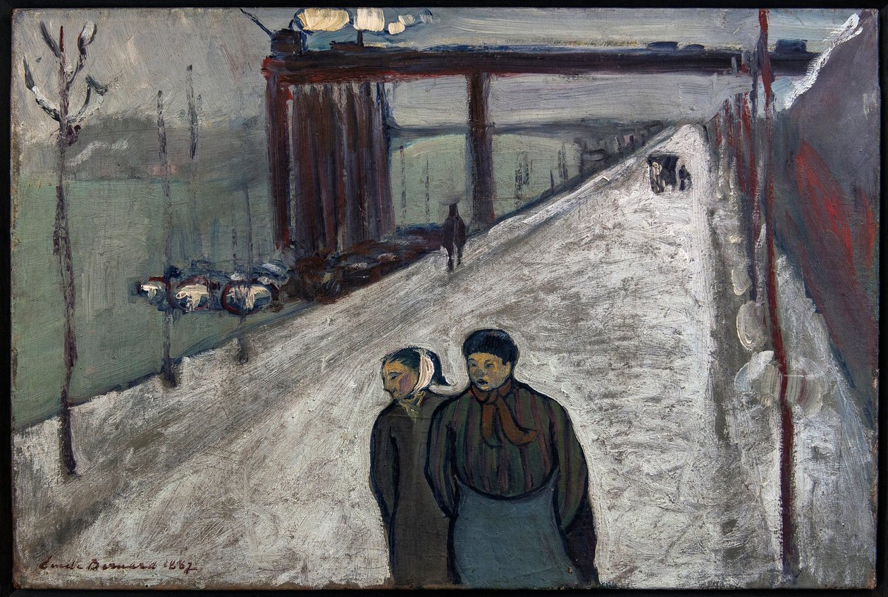 Quai de Clichy - 1887 da Emile Bernard