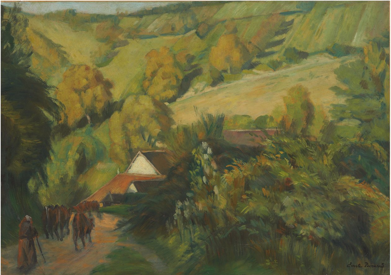 La discesa a Molosmes da Emile Bernard