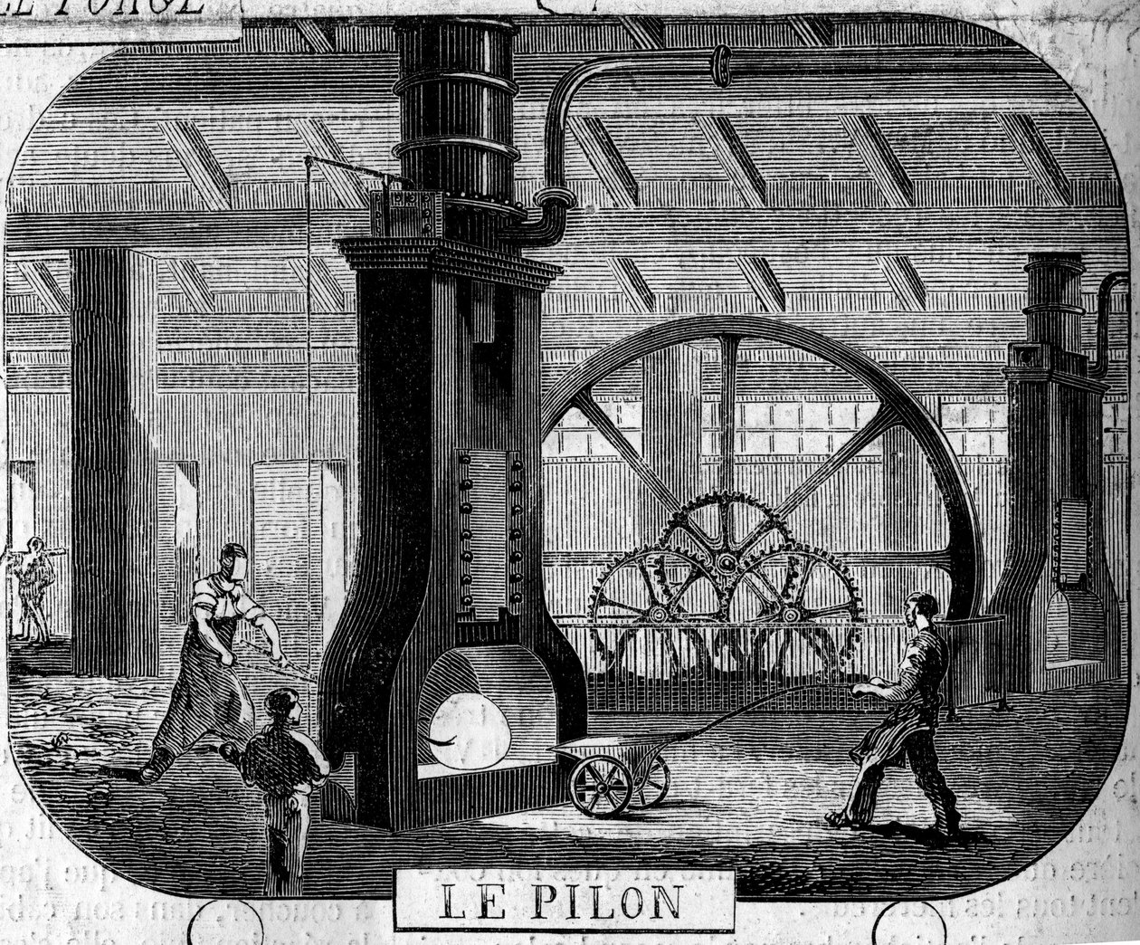 Fucine della Franca Contea: il pestello. Fabbrica di Fraisans, Jura (39) da Emile Bourdelin