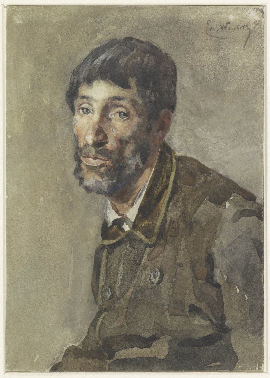 Ritratto di un uomo da Emile Charles Wauters