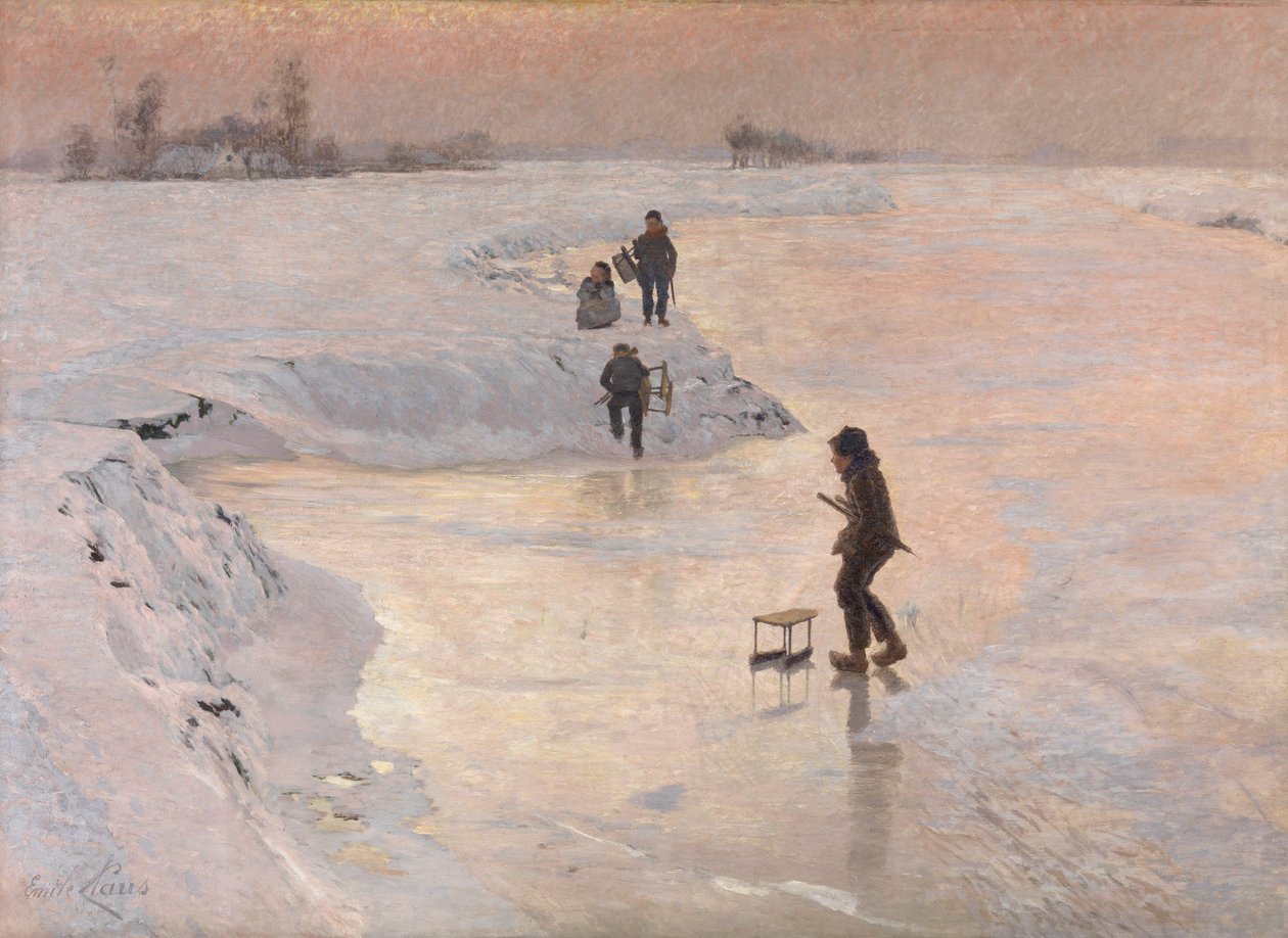 I martin pescatori da Emile Claus