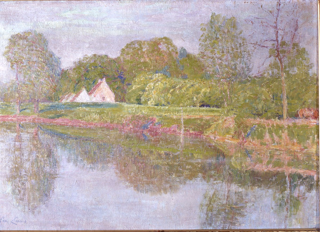 Paesaggio sulla Lys, Una Mattina di Maggio, 1902 da Emile Claus