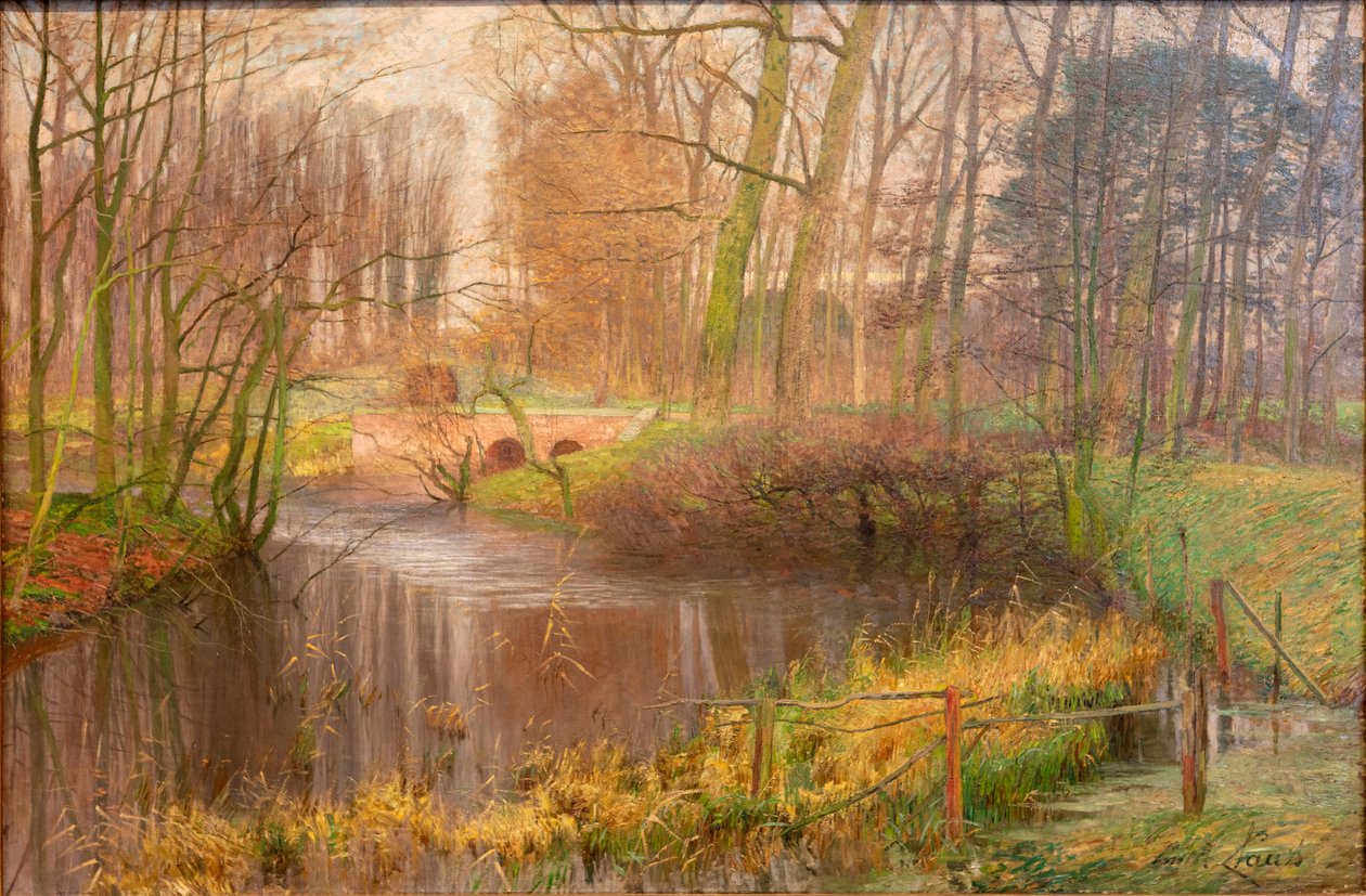 Il giardino di Ooidonk da Emile Claus