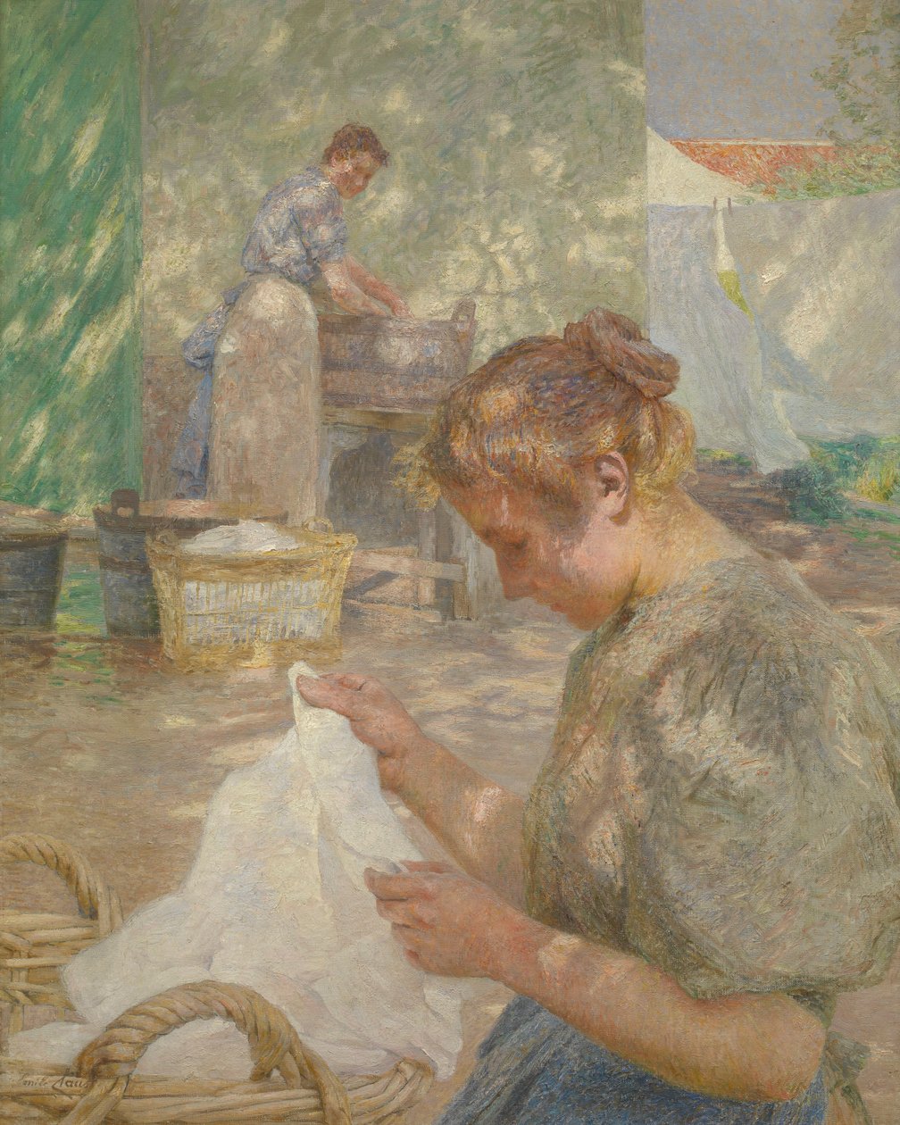 Giornata soleggiata da Emile Claus