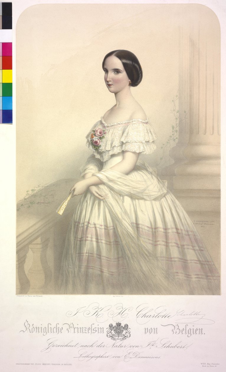 Principessa reale del Belgio I K. H. Charlotte da Emile Desmaisons