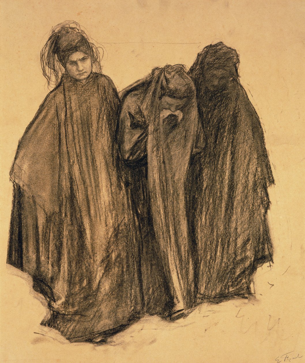 Studio per La D0uleur da Emile Friant