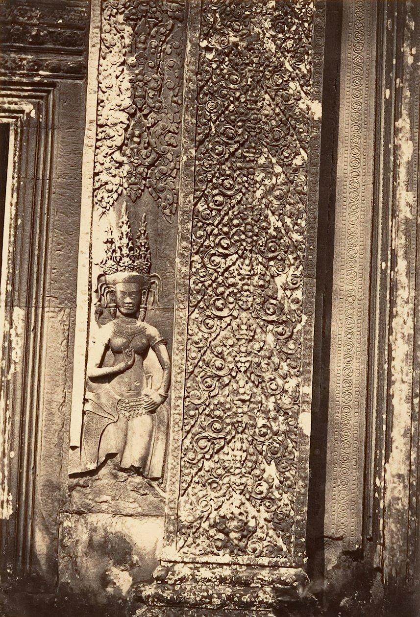 Dettaglio decorativo della Grande Pagoda da Emile Gsell