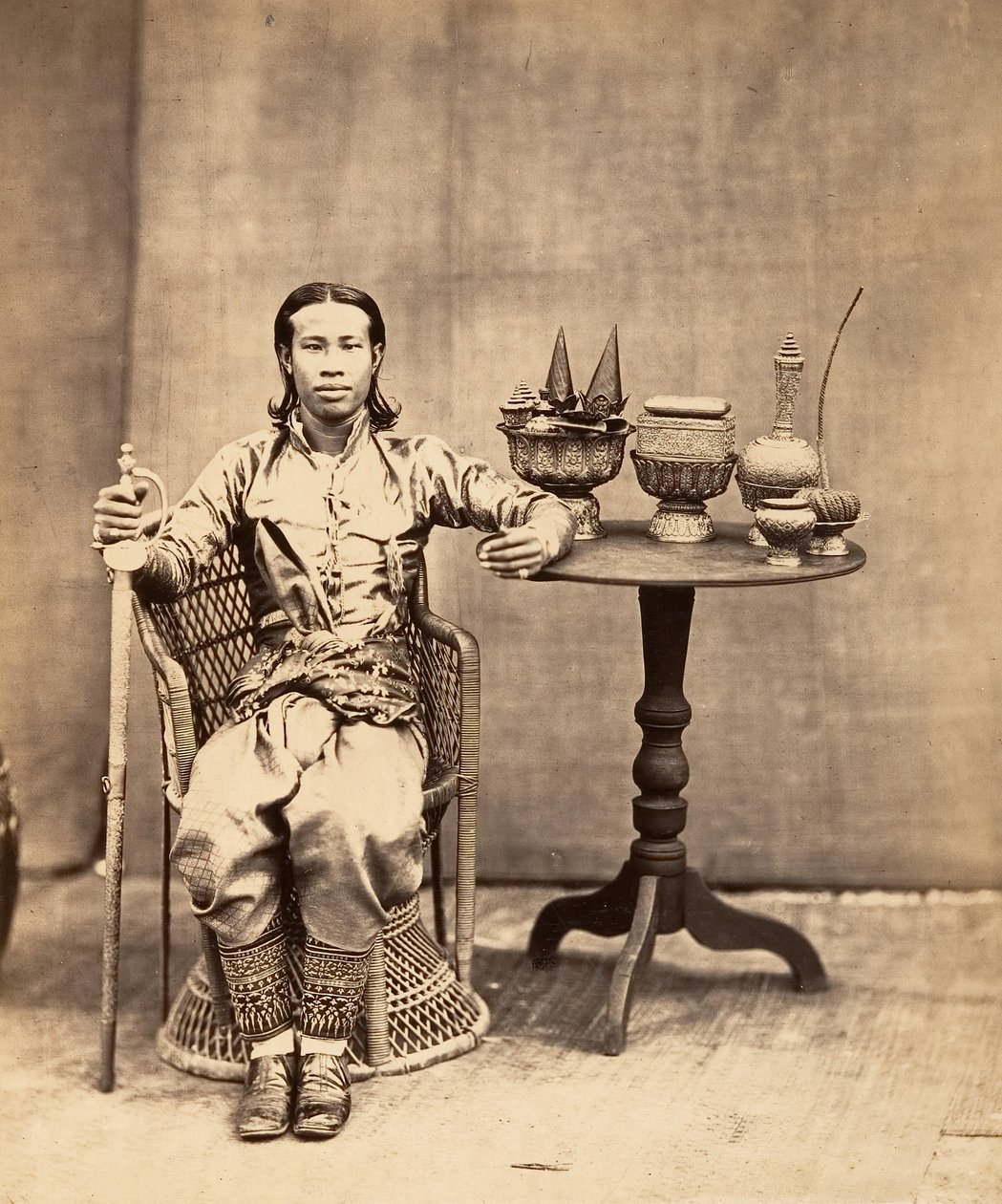 Phra-Kéo-Pha, Fratello del Re, 1866 da Emile Gsell
