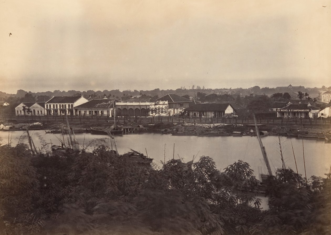 Vue de Saïgon Feuille No. 2, 1866 da Emile Gsell