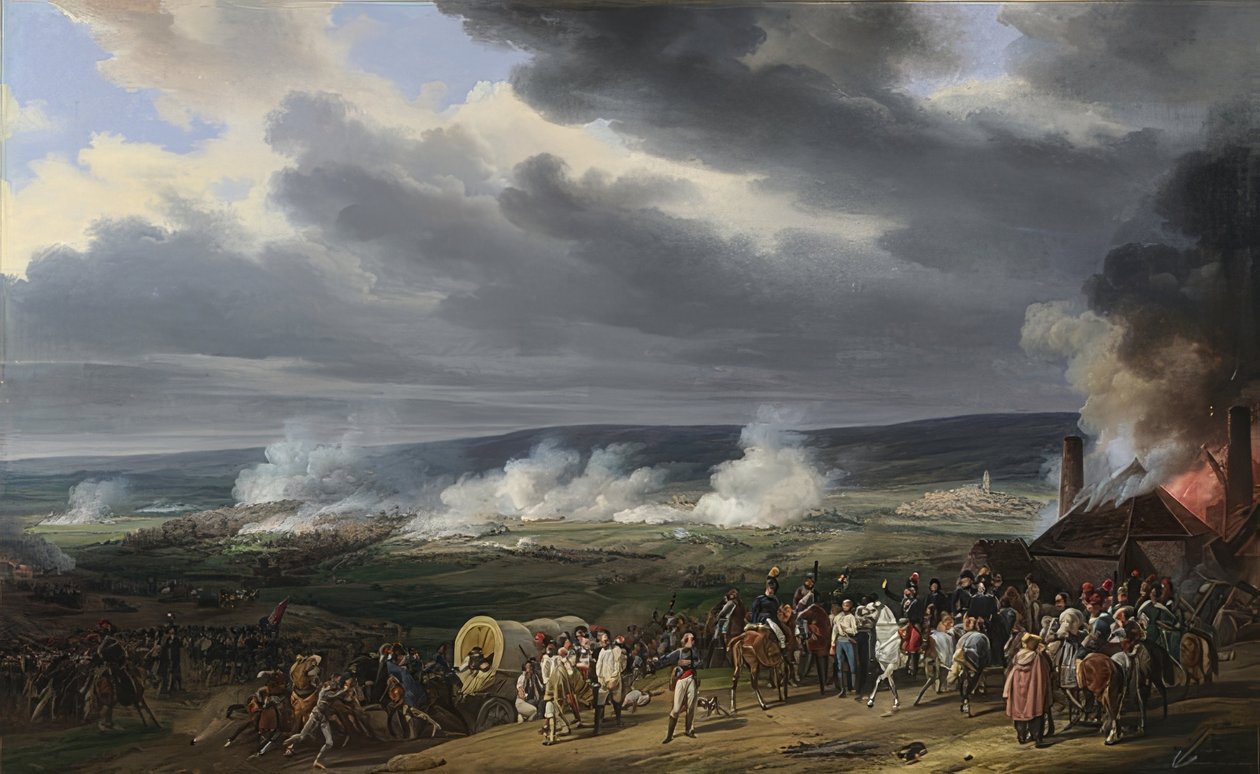 La battaglia di Jemappes da Emile Jean Horace Vernet