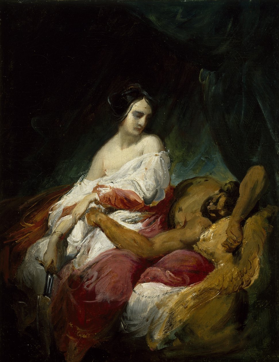 Giuditta e Oloferne, c.1830 da Emile Jean Horace Vernet