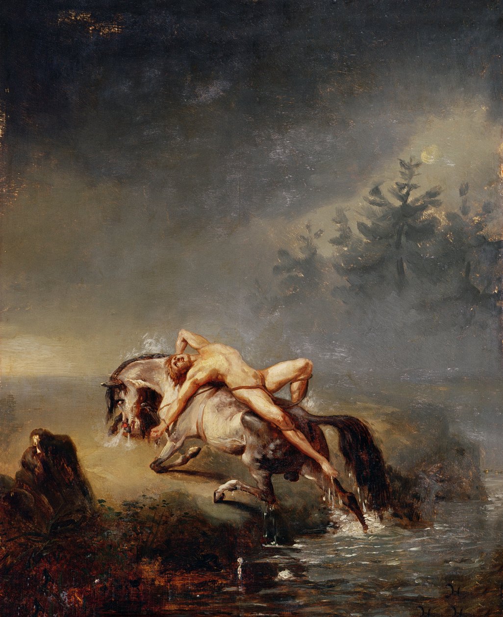 Mazeppa da Emile Jean Horace Vernet