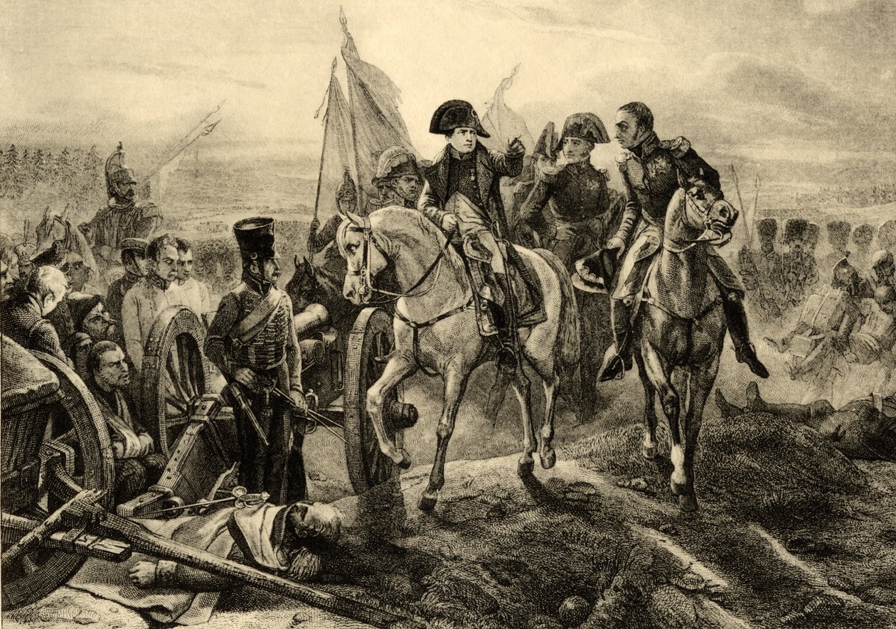 La battaglia di Friedland, 14 giugno 1807 da Emile Jean Horace Vernet
