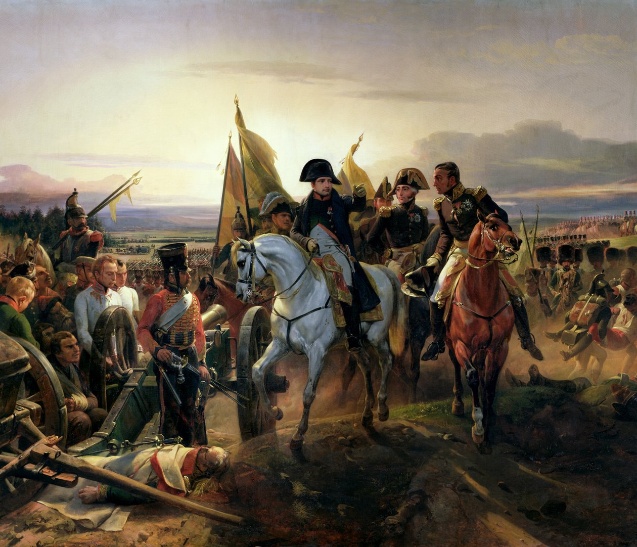 La Battaglia di Friedland, 14 giugno 1807 da Emile Jean Horace Vernet