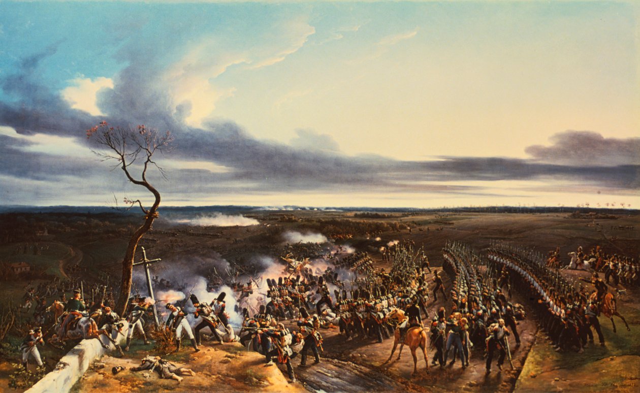 La battaglia di Montmirail, 11 febbraio 1814 da Emile Jean Horace Vernet