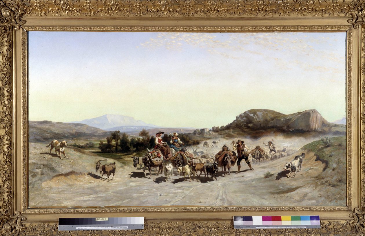 La Montagne Sainte Victoire e le Transumanze da Emile Loubon