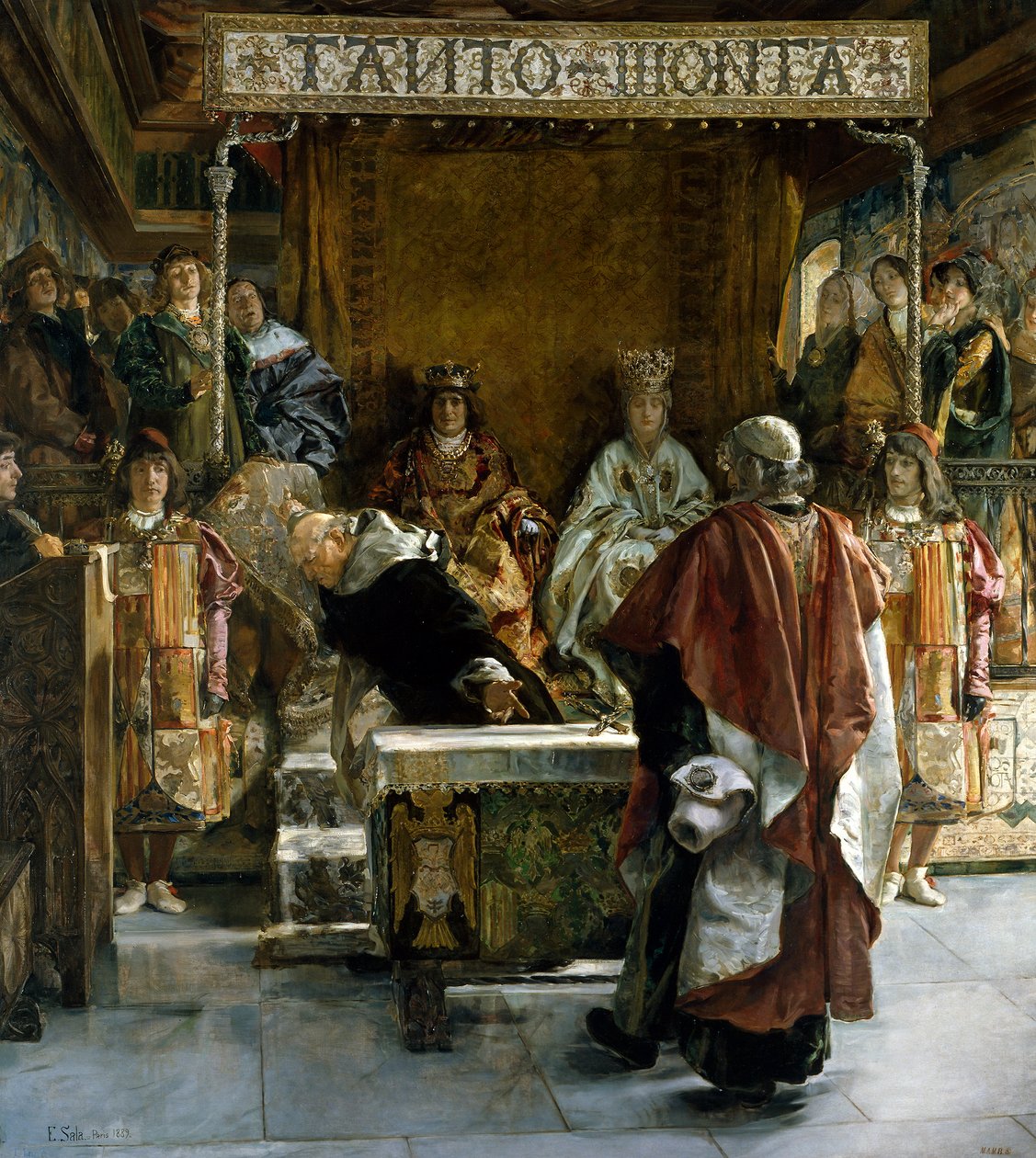 Espulsione degli ebrei dalla Spagna (anno 1492) da Emilio Sala Francés