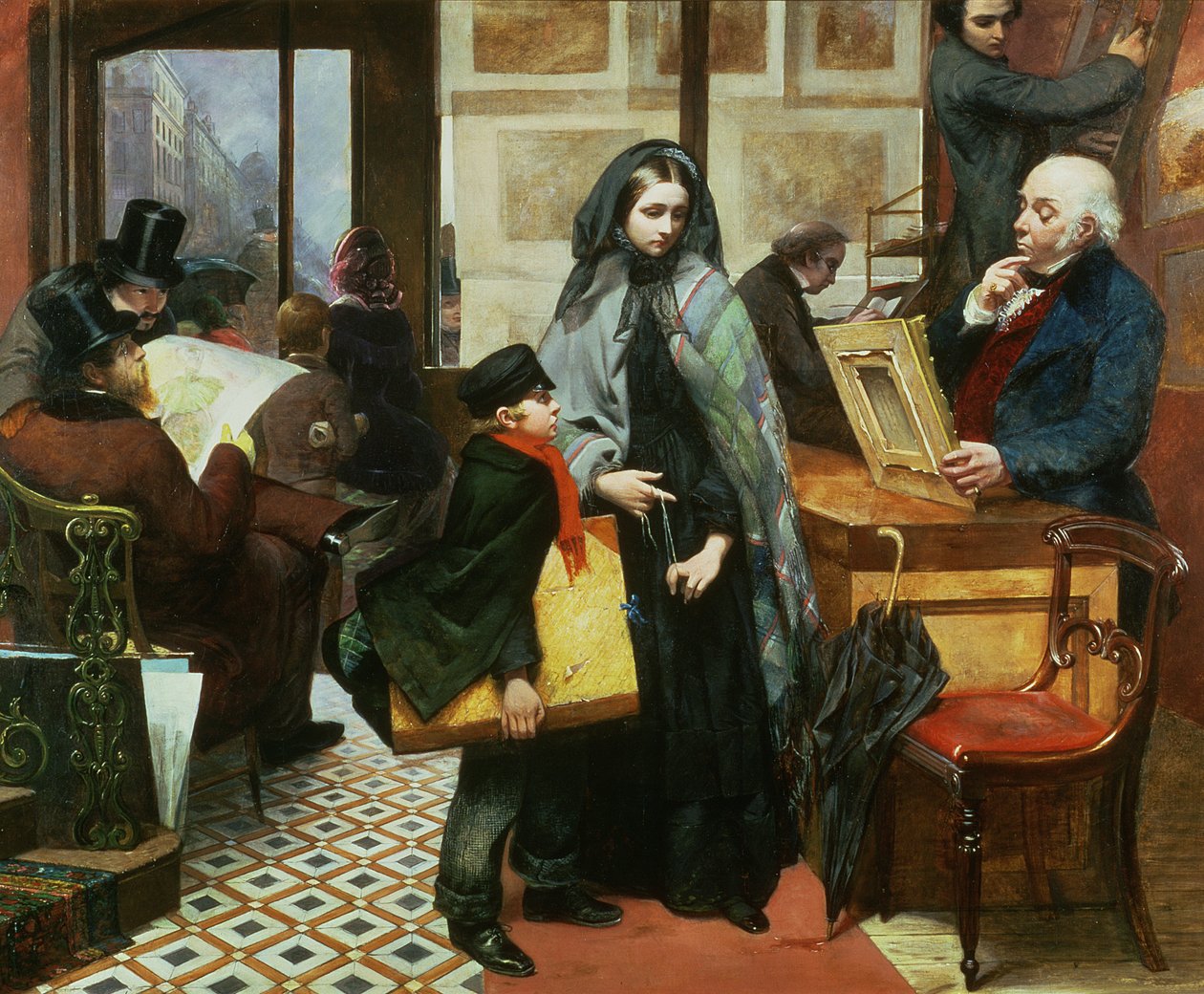 Senza nome e senza amici, 1857 da Emily Mary Osborn
