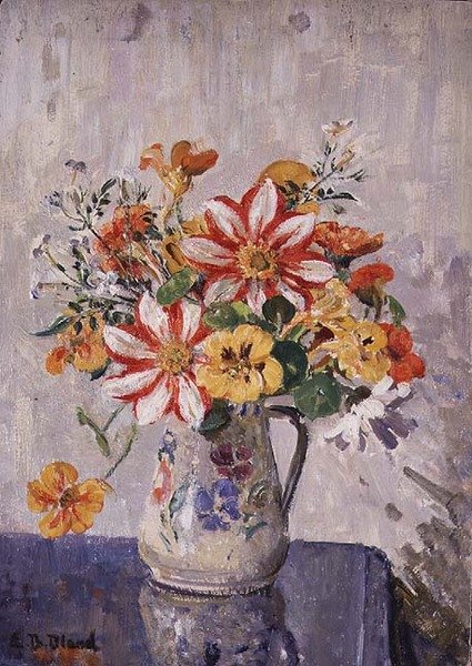 Natura Morta con Fiori in una Brocca da Emily Beatrice Bland