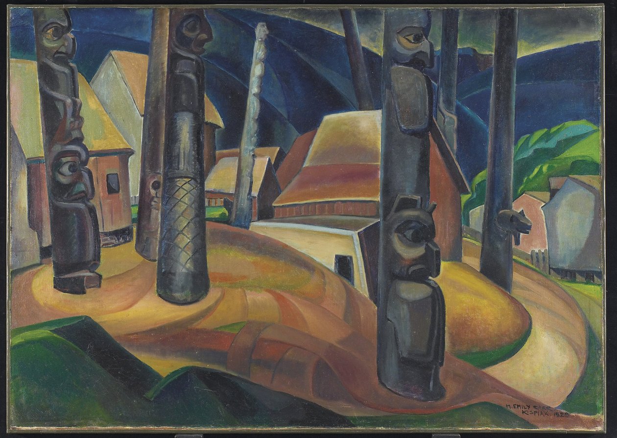 Villaggio di Kispiax da Emily Carr