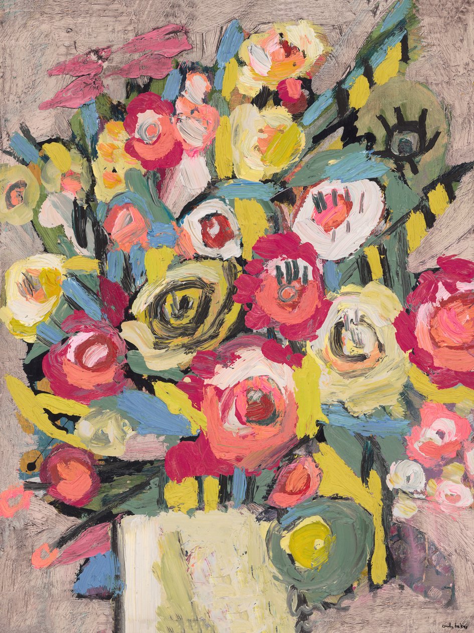 EFK0031, 2018 (olio su tela) da Emily Fox King