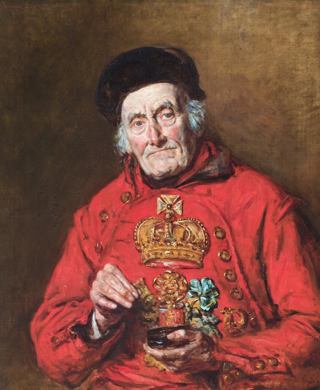 Ritratto di William Timms, il barcaiolo, all