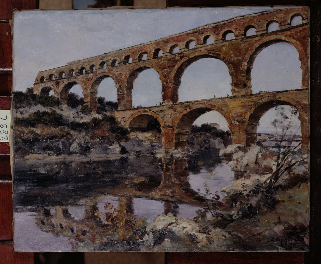 Pont du Gard, 1890 da Emmanuel Lansyer