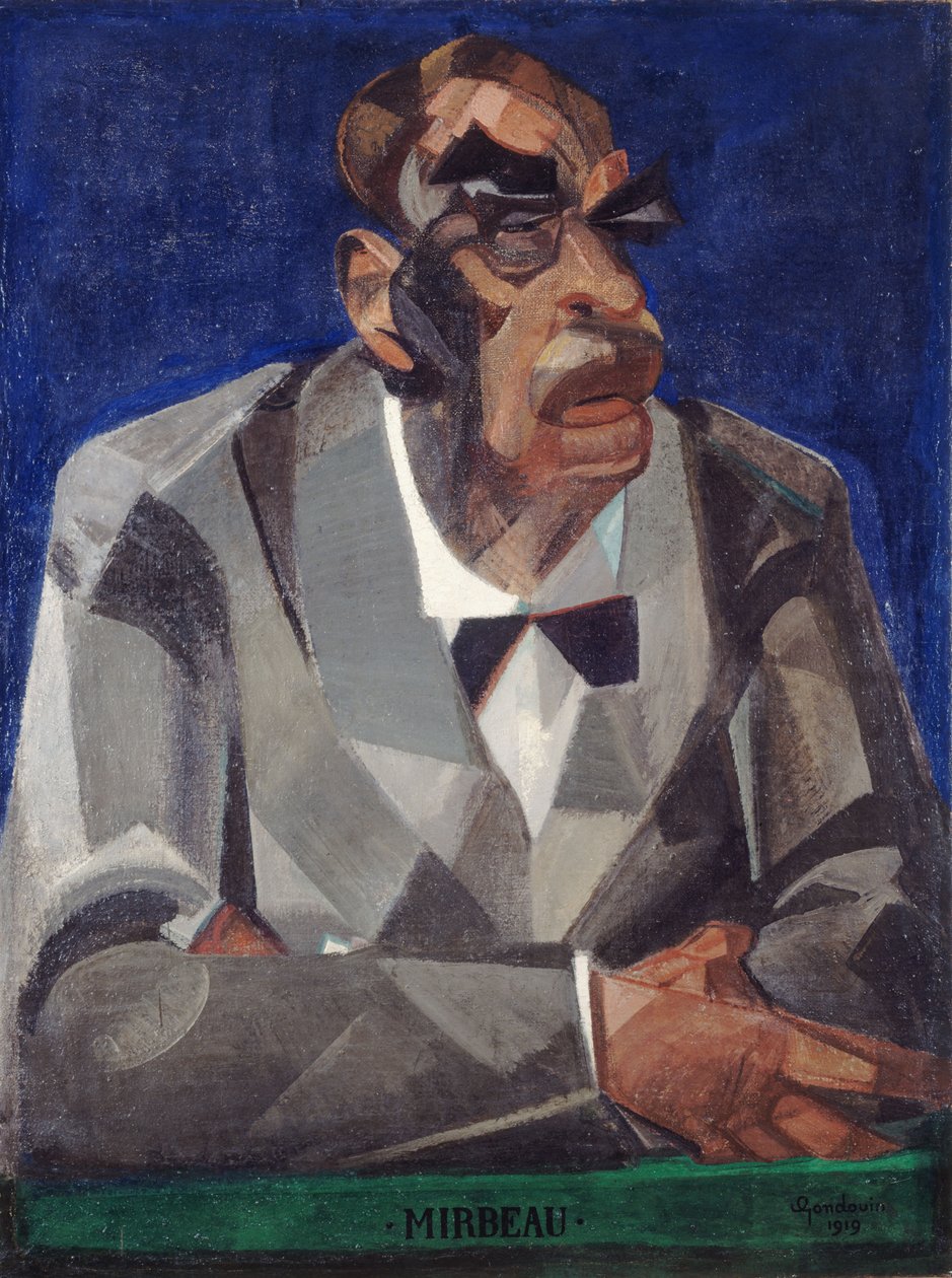 Octave Mirbeau 1848-1917, 1919 da Emmanuel Gondouin