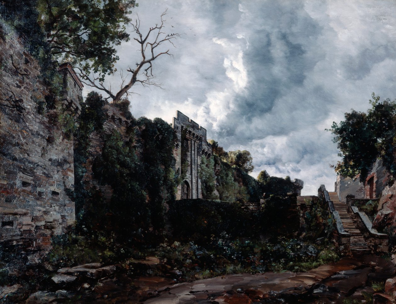 Porta principale del Castello di Clisson da Emmanuel Lansyer