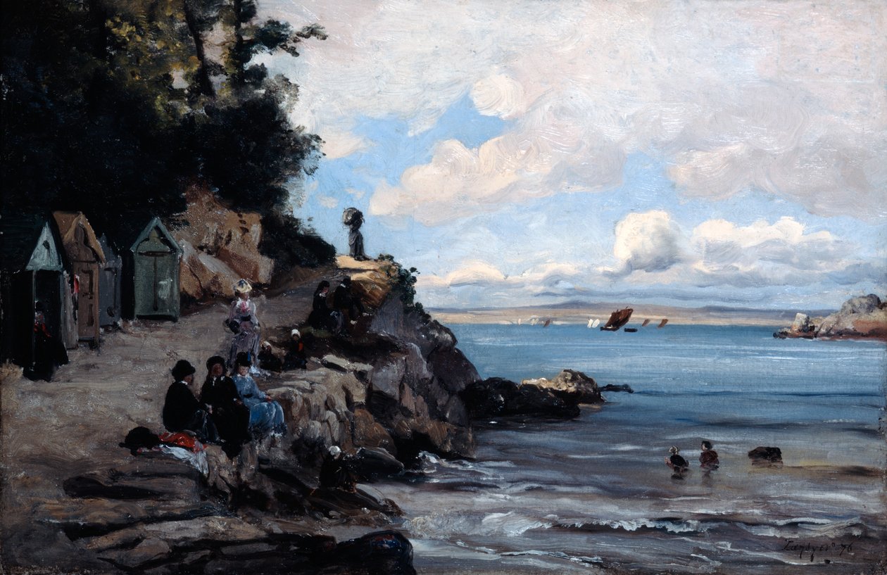Sabato alla spiaggia delle donne da Emmanuel Lansyer