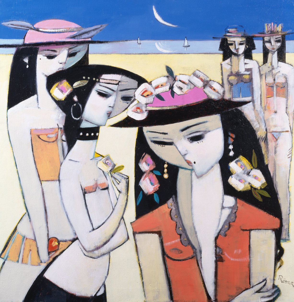 Noi tre e altri due, 2008 da Endre Roder