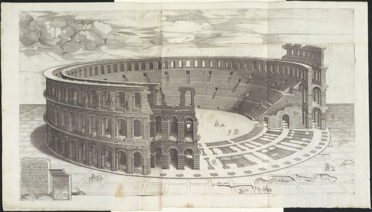 Arena di Verona da Enea Vico