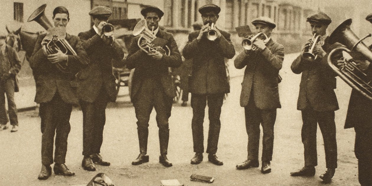 Una banda di strada da English Photographer